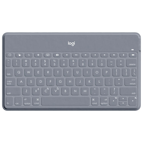 Logitech Keys-To-Go Keyboard for iPad - Grey - Only at Best Buy