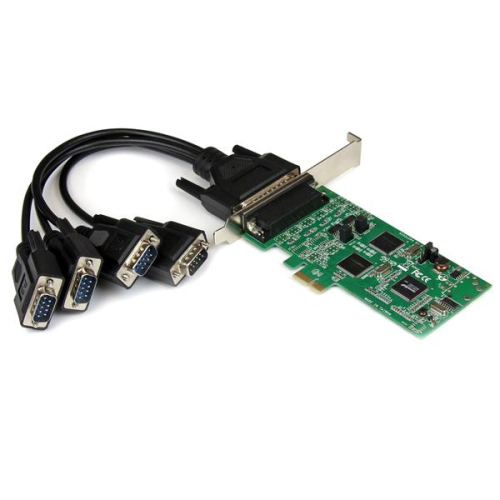 StarTech 4 Port PCI Express PCIe Serial Card 2 x RS232 2 x RS422 RS485