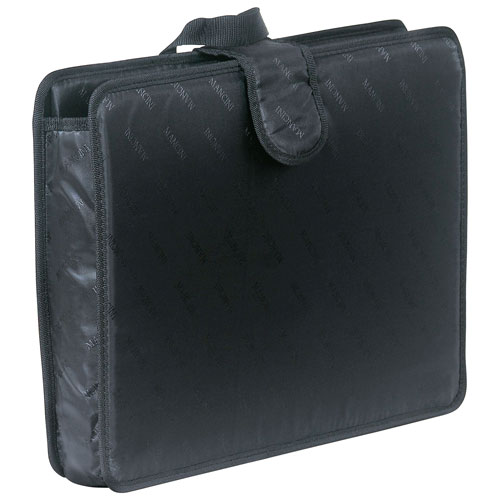 Mancini Business Wheeled Briefcase - Black