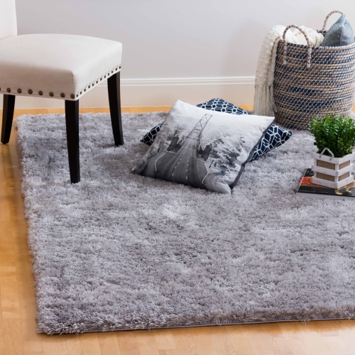 AG Home Kerrisdale 3'11" x 5'7" Shag Area Rug - Grey