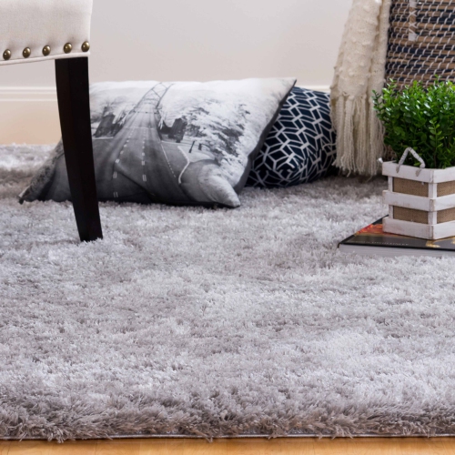 AG Home Kerrisdale 3'11" x 5'7" Shag Area Rug - Grey
