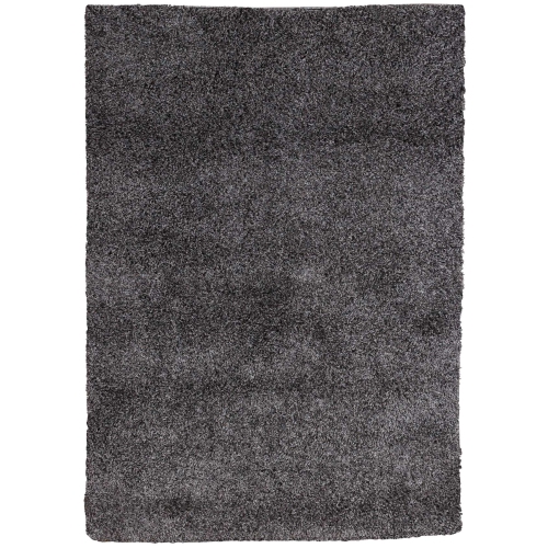 Victoria Charcoal Shag Area Rug 7'11"x10'10"