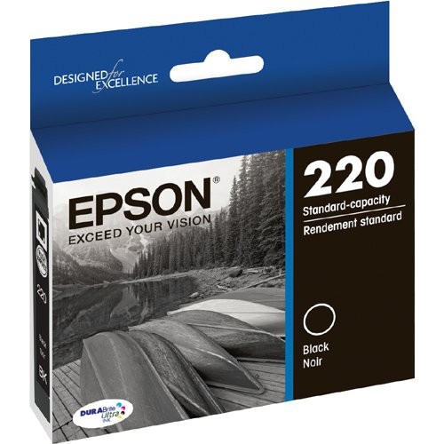 Epson – Cartouche d’encre à capacité standard 220 DURABrite Ultra, noir