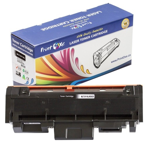 PrintOxe™ Compatible Toner Replacement for MLT- D116L Delivers 3,000 Page Yield. NON OEM 116L for Printer Models: SL-M2625 , S