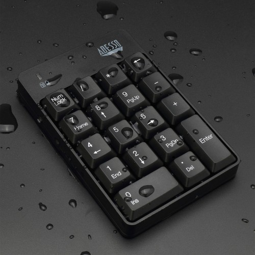 Adesso Wireless Keyboard Number Pad -
