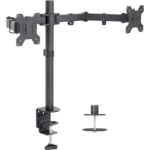 Pwr Executive Office Dual Lcd Monitor Desk Mount Stand Heavy Duty Pwr Executive Office Dual Lcd Monitor Desk Mount Stand Heavy Duty Fits 2 Two Screens Upto 27 Fully Adjule Ergonomic Only