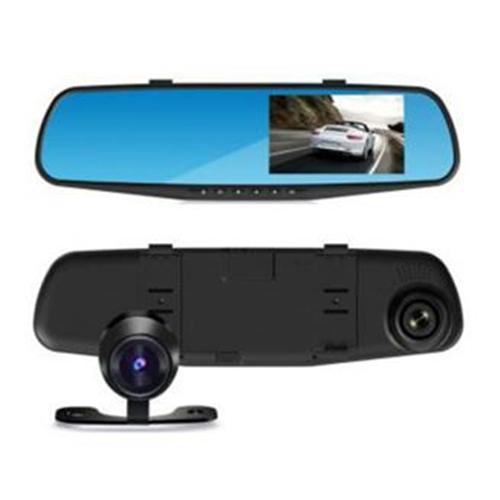 Globaltone Dashboard Camera With 2 Lenses, Full HD, 4.3 "LCD, Microsd