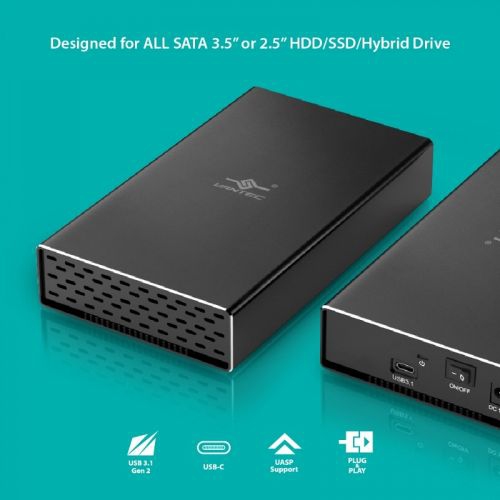 Vantec RD NexStar GX USB3.1 Gen2 3.5or2.5SATA Enclosure