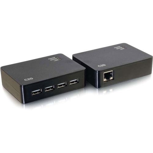 C2G  4 Port USB 2.0 Over Cat5/cat6 Extender - USB Extension Up to 150Ft
