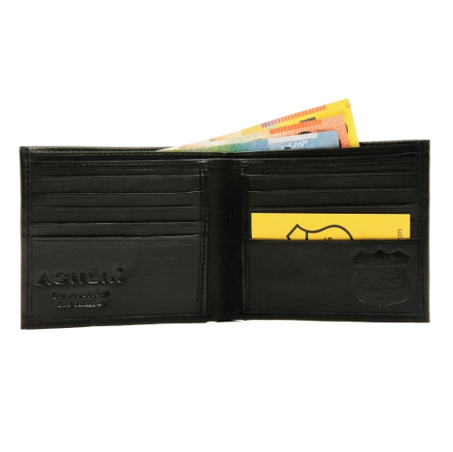 Ashlin® DESIGNER | BERNARD RFID Bifold wallet 10 card pockets