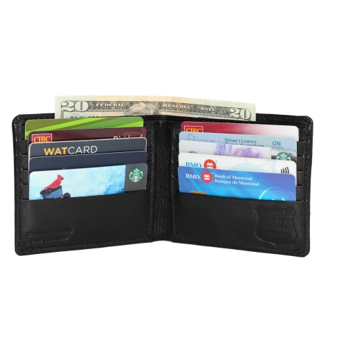 Ashlin® DESIGNER | BERNARD RFID Bifold wallet 10 card pockets
