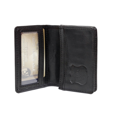 Ashlin® DESIGNER | FRANCOIS RFID BLOCKING Business Card Holder Gusseted with ID section