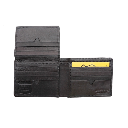 Ashlin® DESIGNER | DERMOT RFID Blocking Mens Wallet with Flipup Section