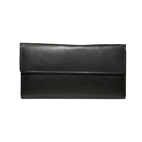 Image 1 de 2.. ASHLIN® DESIGNER | REDGROVE Portefeuille mince pour femmes anti-RFID