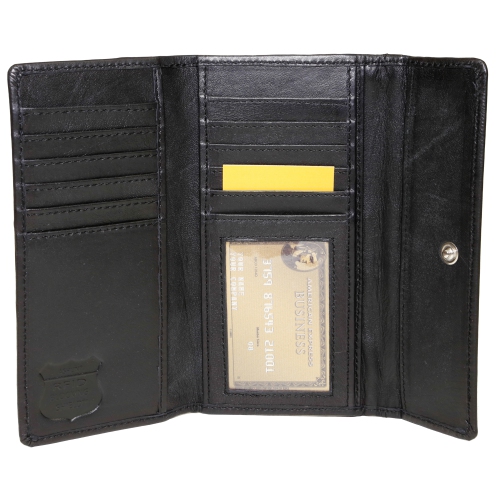 ASHLIN® DESIGNER | REDGROVE Portefeuille mince pour femmes anti-RFID