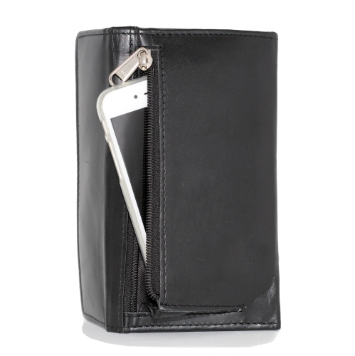 ASHLIN® DESIGNER | REDGROVE Portefeuille mince pour femmes anti-RFID