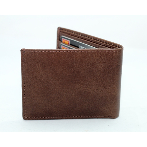 Ashlin® DESIGNER | ALVIN Mens 8 Pocket Slim Bifold Wallet with 8 pockets