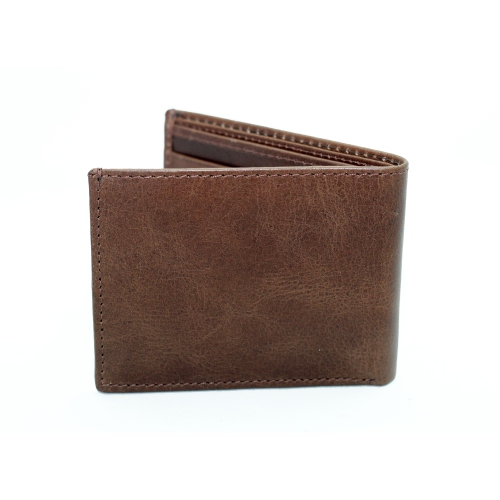 Ashlin® DESIGNER | ALVIN Mens 8 Pocket Slim Bifold Wallet with 8 pockets