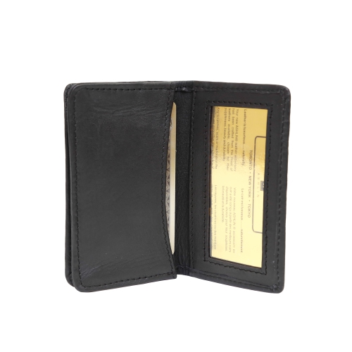 Ashlin® DESIGNER | FRANCOIS RFID BLOCKING Business Card Holder Gusseted with ID section