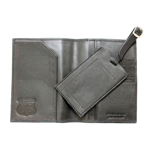 ASHLIN  ® Designer | Oklahoma Rfid Blocking Passport Wallet And Luggage Tag In Multicolor