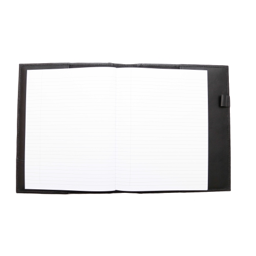 Ashlin® DESIGNER | PETERBOROUGH Refillable Cover includes JOURNAL pocketpen loop