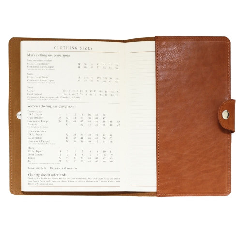 Ashlin® DESIGNER | PORCHIA Medium Journal with Snap