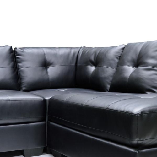 Rhf Bonded Leather 4 Piece Sectional 9411 Best Canada Rhf Bonded Leather 4 Piece Sectional, Dobson Leather Modern Sectional Sofa