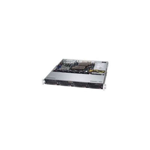 Supermicro Case 1U 4x3.5 inch Hotswap SAS/SATA 500W 4x4cm Fan