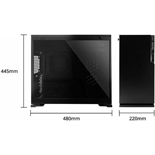 In-Win Case IW-101 Black 2x3.5 inch/2.5 inch PCI Express VGA/USB 120mm ATX12V Mid Tower