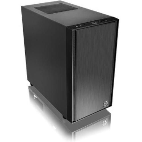 Thermaltake CA-1J1-00S1NN-00 Versa H17 Black SPCC Micro ATX Mini Tower Gaming Computer Case
