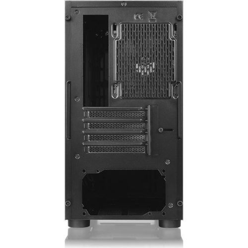 Thermaltake CA-1J1-00S1NN-00 Versa H17 Black SPCC Micro ATX Mini Tower Gaming Computer Case