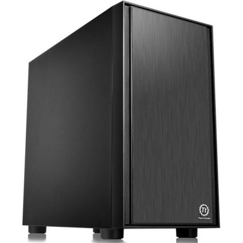 Thermaltake CA-1J1-00S1NN-00 Versa H17 Black SPCC Micro ATX Mini Tower Gaming Computer Case