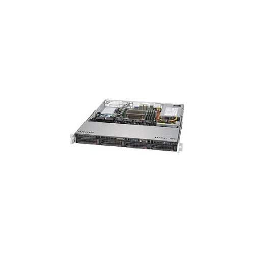 Supermicro Server Case 1U 4x3.5 inch Hotswap SAS/SATA 350 Watts 4x40x28mm