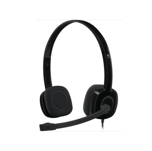 LOGITECH 981-000587 Stereo Headset H151 (Black) | Best Buy Canada