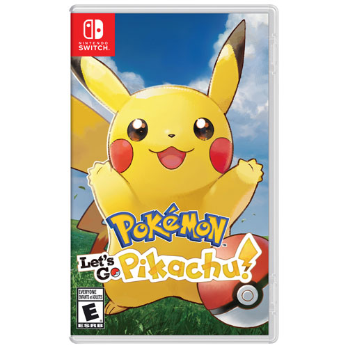 Pokémon Lets Go Pikachu Switch