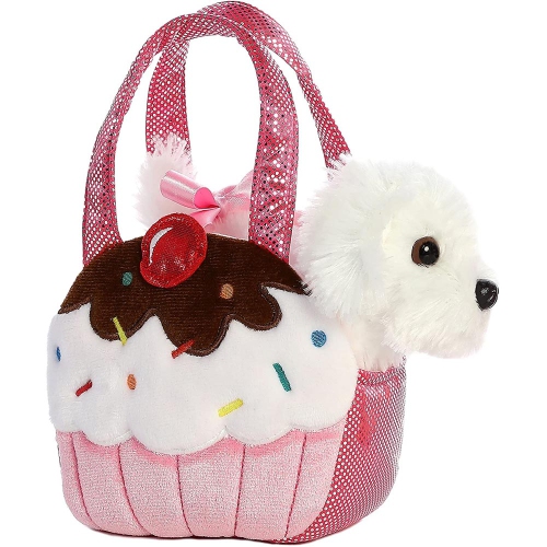 Le porte-bébé Fancy Pals Pet Sweets Cupcake et Puppy en peluche d’Aurora World