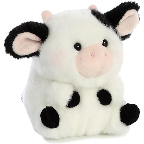Aurora World Rolly Pet Daisy Cow Plush