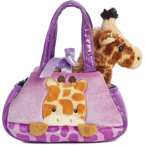 Aurora World Fancy Pals Peek-A-Boo Giraffe Pet Carrier