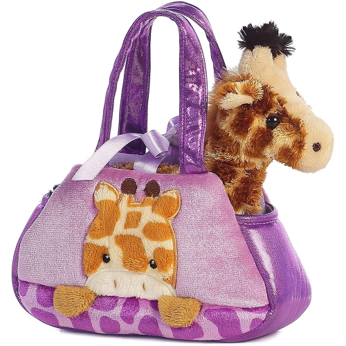 Aurora World Fancy Pals Peek-A-Boo Giraffe Pet Carrier