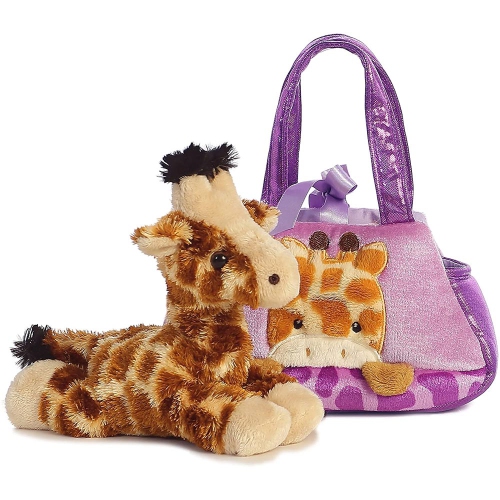 Aurora World Fancy Pals Peek-A-Boo Giraffe Pet Carrier
