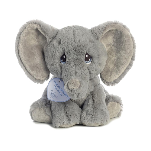 PRECIOUS MOMENTS  Tuk Elephant 8 Inch - Baby Stuffed Animal By (15704)