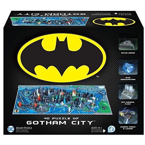 4d Cityscape 4d Batman Gotham City Time Puzzle 1000 Piece Best