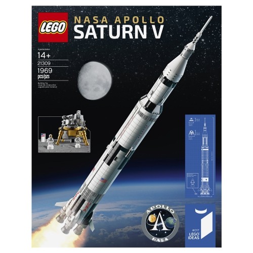 Lego Ideas Nasa Apollo Saturn V 21309 Building Kit