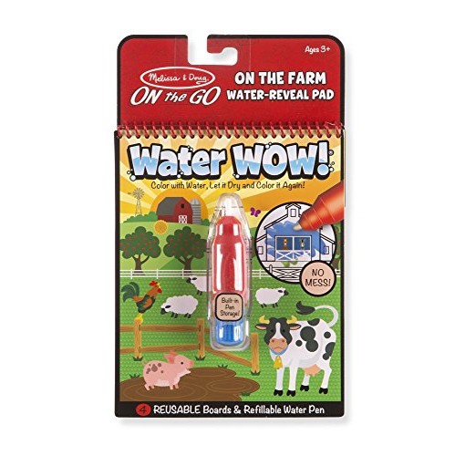 Melissa & Doug On The Go Water Wow! - Farm Toy