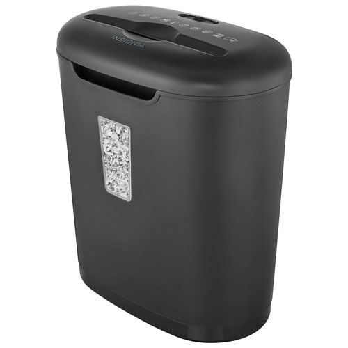 Insignia 8-Sheet Cross-Cut Shredder (NS-PS08CC-C) - Only at Best Buy | Best Buy Canada
