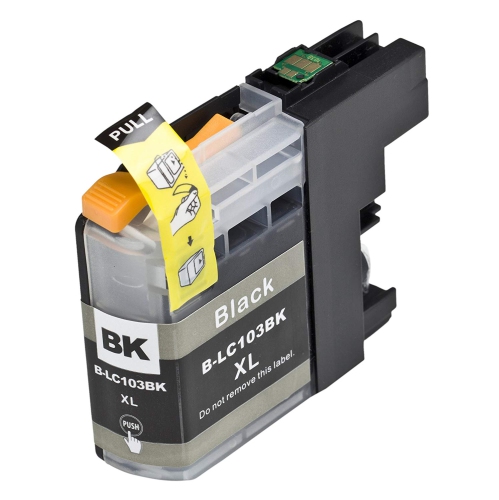 6 Pack Compatible Brother LC101 , LC103 , LC105 6 Black for use with Brother DCP-J152W, MFC-J245, MFC-J285DW, MFC-J4310DW, MFC