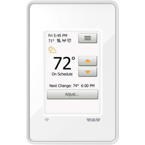 Schluter Ditra Heat Digital Thermostat - DHERT 104/BW - Wi-Fi Touchscreen  Programmable | Best Buy Canada