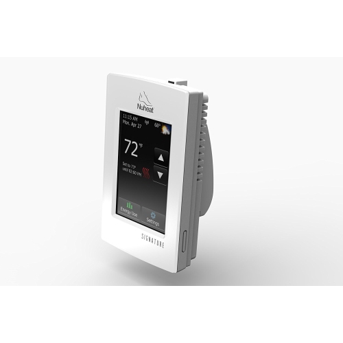 NUHEAT AC0055 SIGNATURE WiFi Touchscreen Programmable Dual-Voltage Thermostat