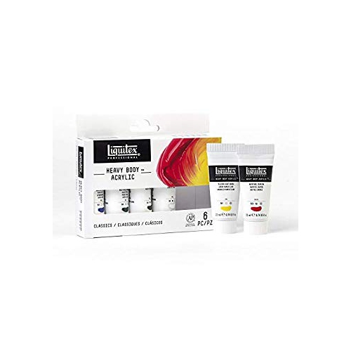 Liquitex Professional Heavy Body Acrylic 6-Pack - Color Set