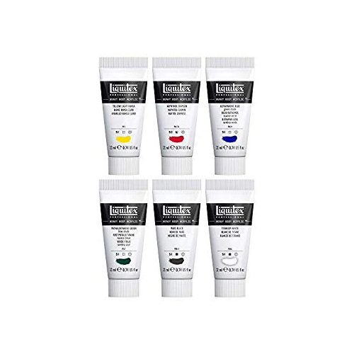 Liquitex Professional Heavy Body Acrylic 6-Pack - Color Set